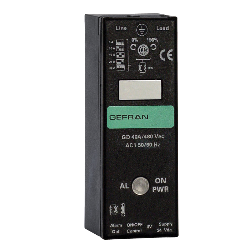 GEFRAN-功率控制 固態繼電器帶/不帶散熱器 GD系列