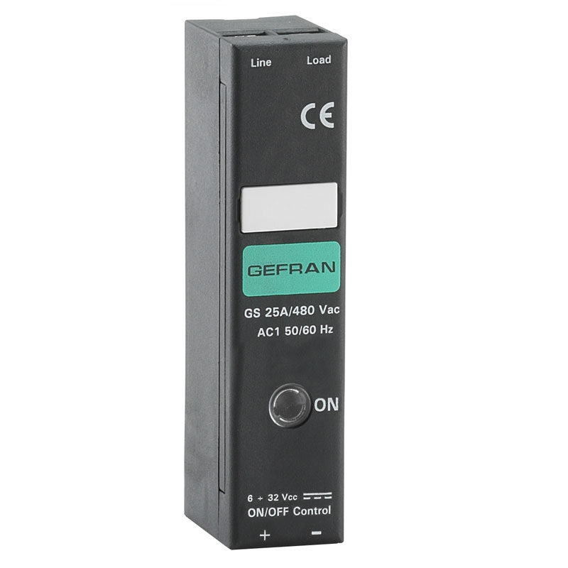 GEFRAN功率控制-固態繼電器帶/不帶散熱器 GS系列